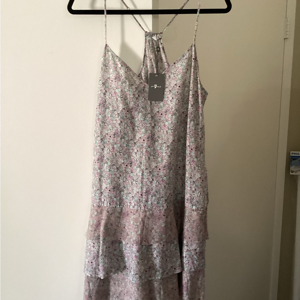 Floral Spaghetti Strap Dress